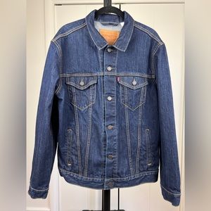 Levi’s Mens Denim Trucker Jacket Size Large
